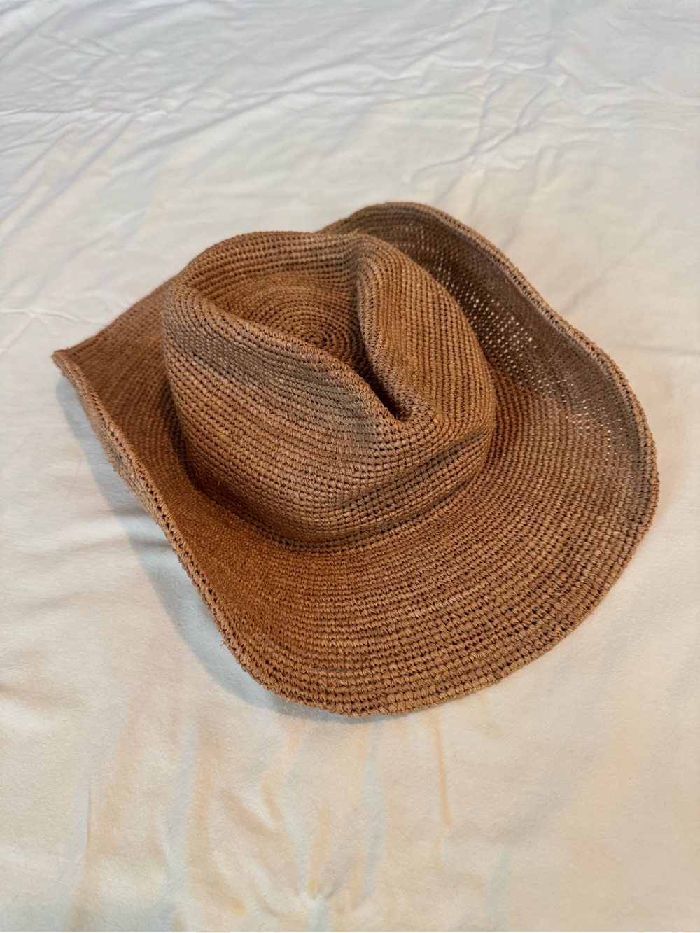 Aritzia Lasso Raffia Cowboy Hat